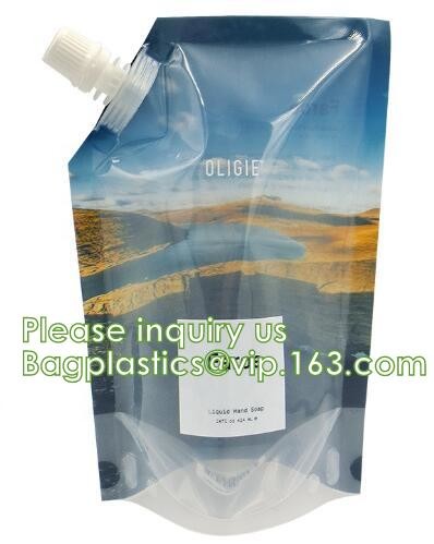 Ready to ShipIn Stock Fast Dispatch Liquid soap bag with sanitize Foam tube, Freezer function hand liquid refill dispens