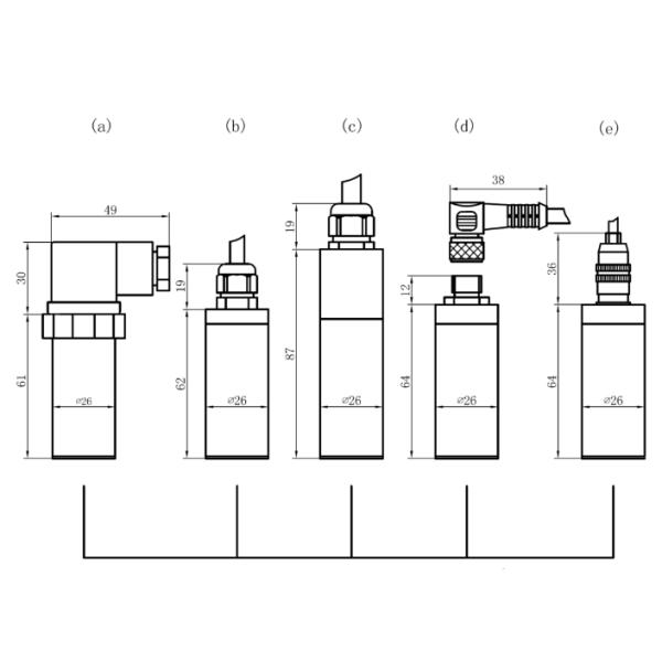 4 20ma 5kpa 40kpa 200bar 300 Bar Hydrostatic Pressure Transducer Sensor For Gas Or Liquid
