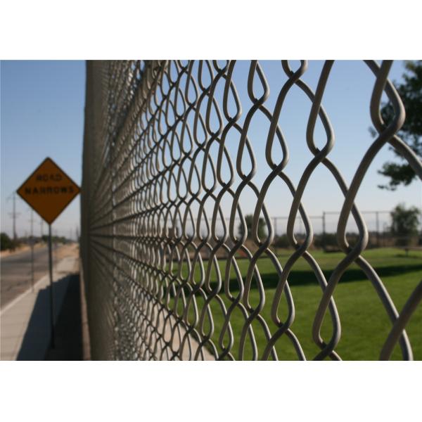 Chain Link Fence with Pedestrian Gates For Powder Stations
