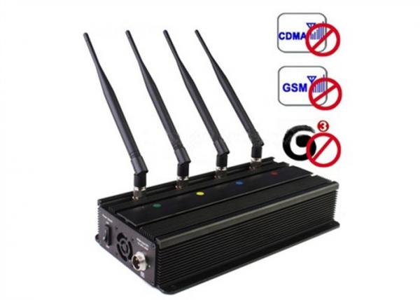 Quality Custom Bluetooth Cell Phone Blocker , Vehicle Mounted Rf Signal Jammer for sale