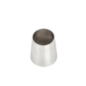 China Sanitary SS304 SS316L Food Grade Stainless Steel Eccentric / Concentric Pipe Reducer on sale