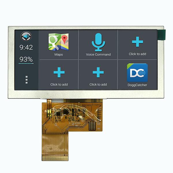 Quality 800x320 Bar Type TFT LCD Screen 4.6 Inch with PCAP Capacitive Touch for sale