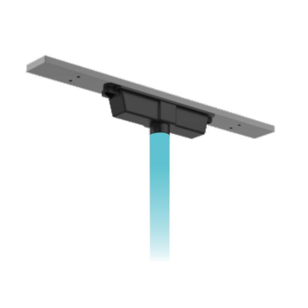 Linear Type Gray Shower Drains DIA 50mm Black Linear Drain