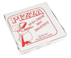 China Custom Pizza Box Packaging Corrugated Paper Materials on sale
