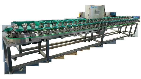 Quality Commercial Automatic Tray Fruit Sorting Machine with Rotary Conveyor for sale