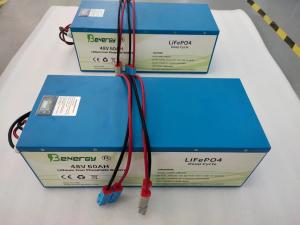 60Ah Rechargeable EV Batteries 48 Volt Lifepo4 Battery Pack