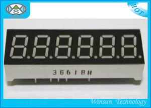 High Luminous 7 Segment Led Digital Display 0.36 Inch / 6 Digit 7 Segment Lcd Display