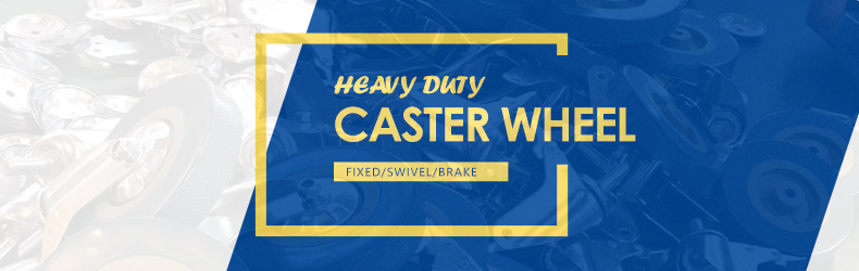 400kg Heavy Duty Red PU Caster Wheel