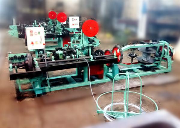 Quality Double Twisted Barbed Wire Mesh Welding Machine 1.6-2.8mm Diameter for sale
