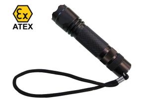 China Portable Instrnicially Safe Explosion Proof LED Flashlight Black Torch Torch Light on sale