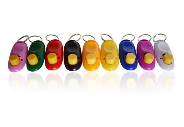 Quality Hot New Products for 2016 Dog Training Clicker with matel ring for sale