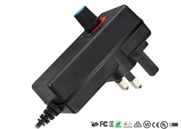 Quality External Wall Mount Variable Voltage Power Adapter Switching AC DC With Multi Output for sale