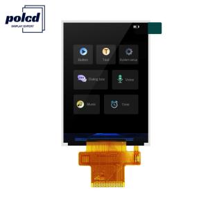 China Polcd 18 Pin 2.4 Spi Tft Lcd Display ST7789V2 Tft Touch Screen Display on sale