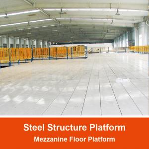 Buy cheap Steel Structure Platform Mezzanine Floor Platform  Warehouse Storage Racking product