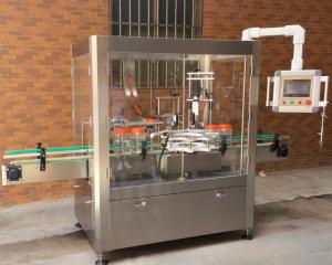 Buy cheap Sauce Glass Jar Twist Off Vacuum Capping Machine Rotary Filling And Capping Machine product