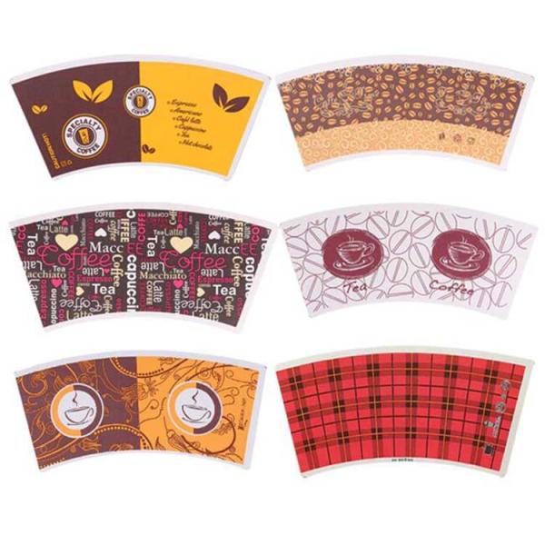Quality C2C Art Glossy Printed Sheet Clay Paper Cup Raw Material Double Side Waterproof for sale