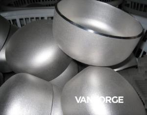 Duplex / Austenitic Stainless Steel Buttweld Caps , Butt Weld End Cap
