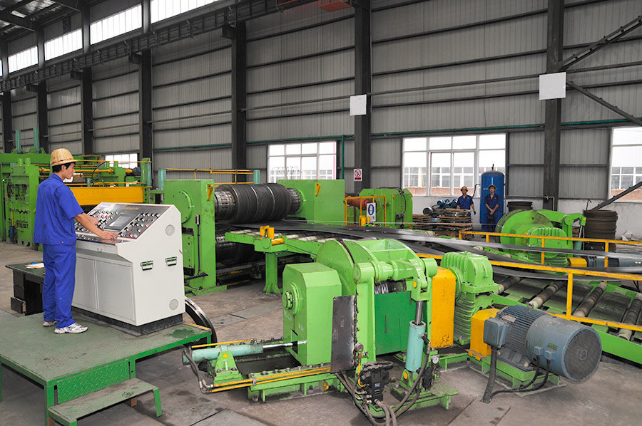 Customized Power Steel Sheet Slitting Machine 6CrW2Si Blade Excellent Material