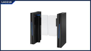 Buy cheap Secure Pederstrain Speed Gate for Community/Office Entrance Pass Width 600-900mm Infrared Sensor and QR Code product
