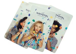 Buy cheap Credit Card Size 0.76mm Hotel Key Card For Access Control product