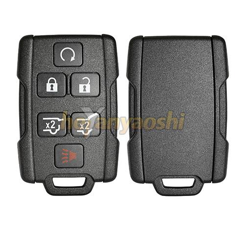 Simple Design Smart Key Shell Replacement 6 Buttons Remote Start Portable
