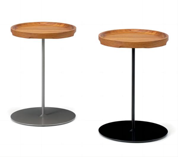 Quality Plywood Small Side Coffee End Table Wooden Top Steel Base Tables For Lounge for sale
