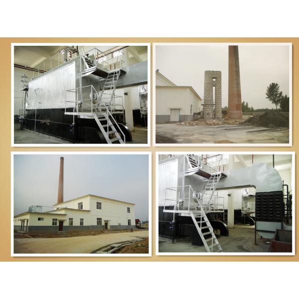 8 Ton Coal Fired Steam Boiler With Energy Saving Light Chain Grate ISO9001 Certification