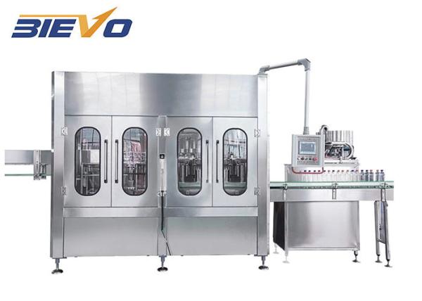 Quality 2000bph 3 Phase 0.7Mpa Automatic Soft Drink Filling Machine for sale