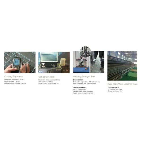 Cable Tray Ceiling Cable Basket Stainless Steel Wire Mesh Tray