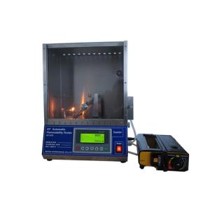 China Textile Testing Machine 45 Degree Automatic Flammability Tester on sale