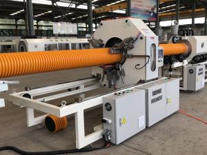 Water Cooling Plastic PVC DWC Pipe Machine Making Machine Extrusion Line