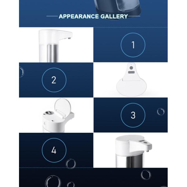 1000ml Stainless Steel Touchless Motion Sensor Soap Dispenser