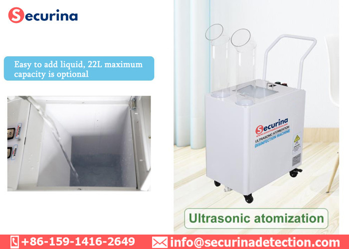 Ultrasonic Atomizer Sanitization And Sterilization Equipments With 15AH Battery