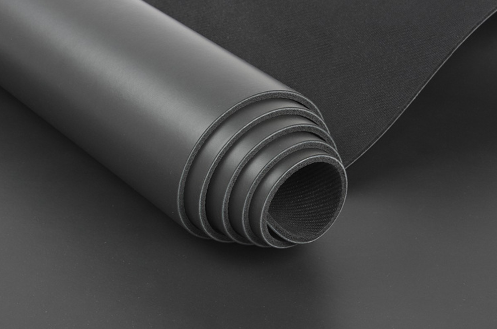 Premium Natural Rubber Bottom PU Leather Top Yoga Mat