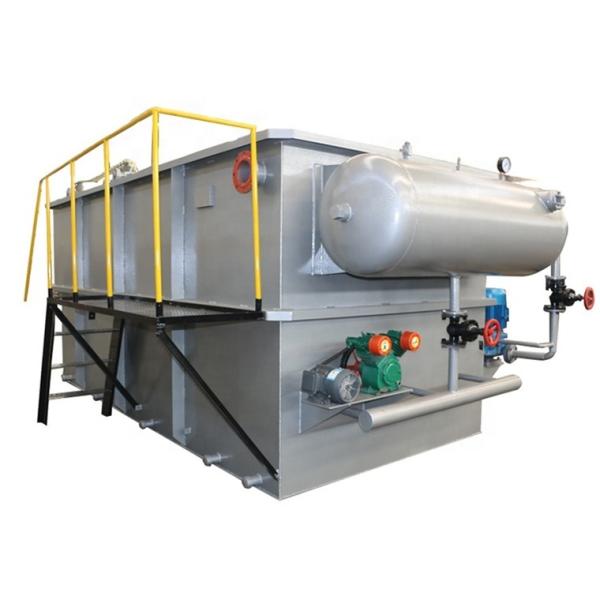 2024 Dissolved Air Flotation Unit DAF Wastewater Treatment System in Stainless Steel
