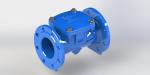Back Flow Swing Flex Check Valve , Water Flow Valve With Nylon Reinforcement