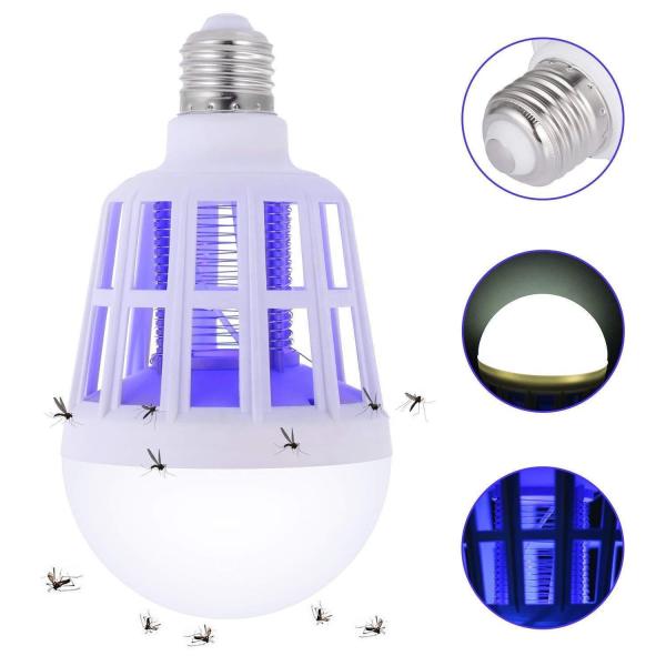Mosquito Killer Led Light Bulb E27 Mosquito Repellent Lamp 9W 12W 15W