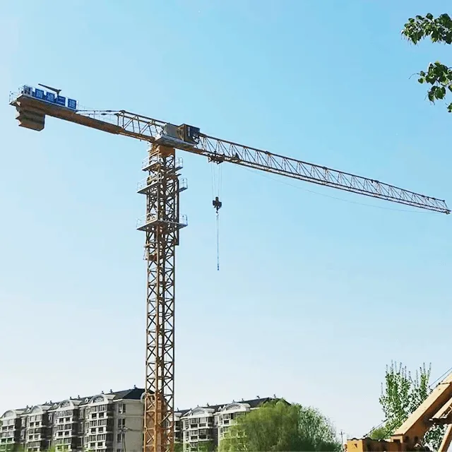 Infrastructure Projects Lifting Equipment Zoomlion 5610-6 Tower Crane for Industrial Plant Construction