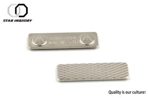 Buy cheap No MOQ Premium Strong name badge magnets , magnetic name badge holders , Popula Custom Logo Printing Available product