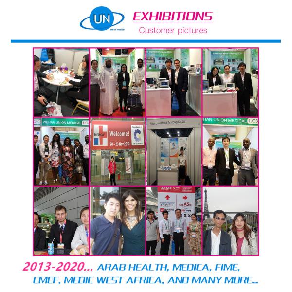 UN8003 ISO CE approved 3 Channels Digital ECG Machine