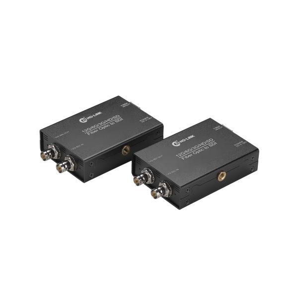 BiDirectional 12G Compact SDI Transport Converter Including SFP Module