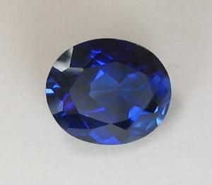sapphire blue gems synthetic corundum gems