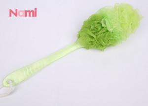 Buy cheap Ribbon Shower Bath Sponge With Handle Soft Touch Super Absorbent Multi - Color product