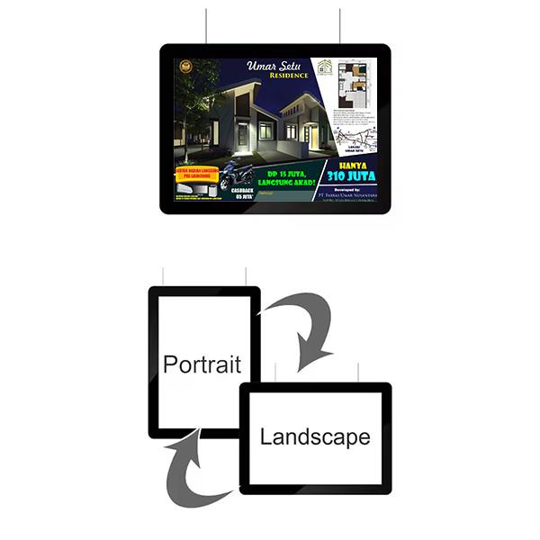 Quality Picture Frame Photo Advertising Light Boxes Acrylic Led Panel 210mm X 297mm for sale