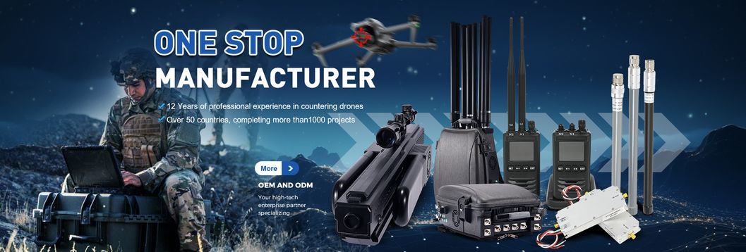 Handheld Drone Detector with 300MHz-6GHz Operating Range Anti Drone System