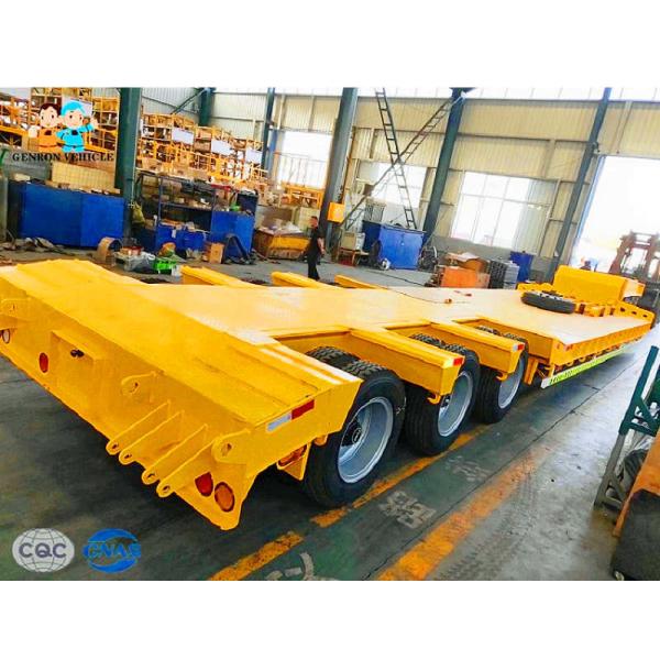 Quality Mining Machinery 60000kg  Fuwa Heavy Duty Low Bed Trailers for sale