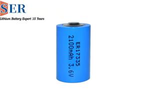 China MSDS Li SOCL2 Battery ER17335S Utility Meter 3.6 Volt Primary High Temperature Lithium Cell on sale