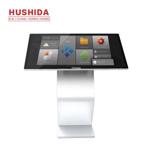 Buy cheap Indoor Digital Kiosk Lcd Capacitive Touchscreen 350-500cd/㎡ Brightness product