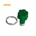 Well Hole Eccentric Overburden Casing Drilling Bit System DTH Bits