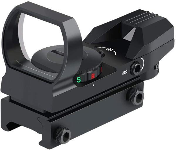 Quality Compact 22x33mm Red Dot Reflex Sight With 4 Reticle Shockproof for sale